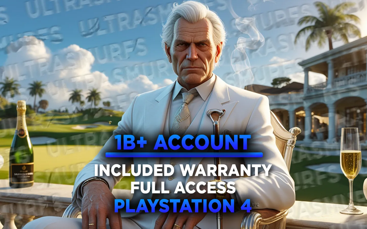 【PS4】1 Billion+ Cash Account
